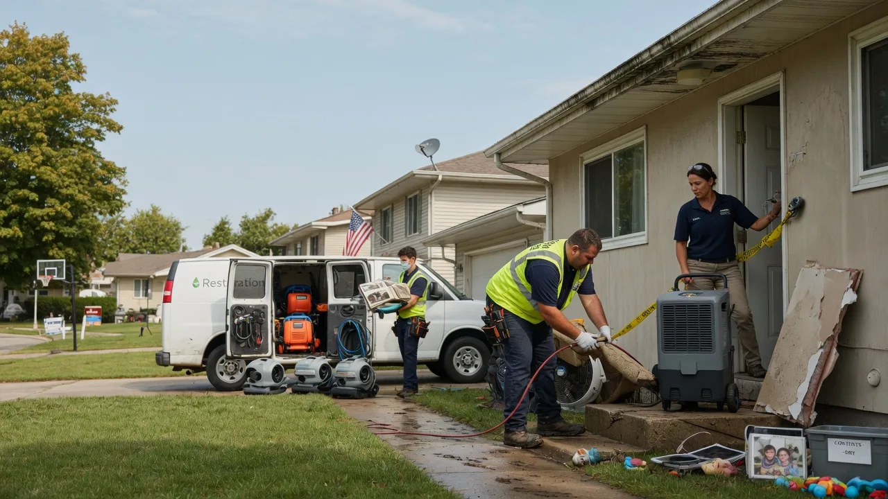 Water Damage Restoration in Goddard, KS near me